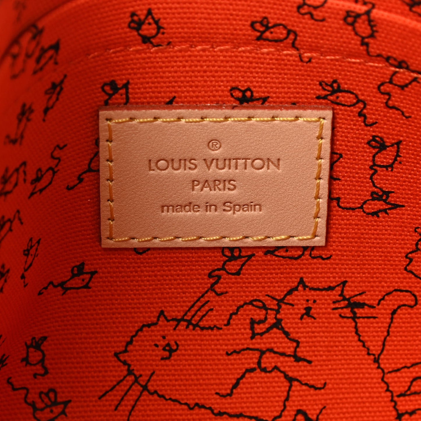Catogram Neverfull MM GM Pochette Marron