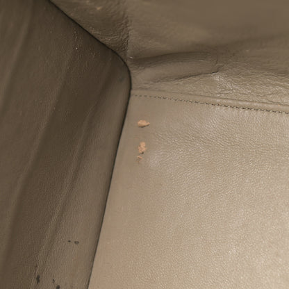 Celine Crocodile Embossed Nubuck Medium Phantom Luggage Beige 17 of 25