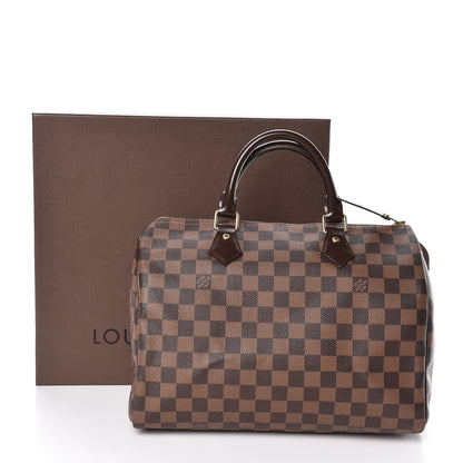 Louis Vuitton Damier Ebene Speedy 30 11 of 11