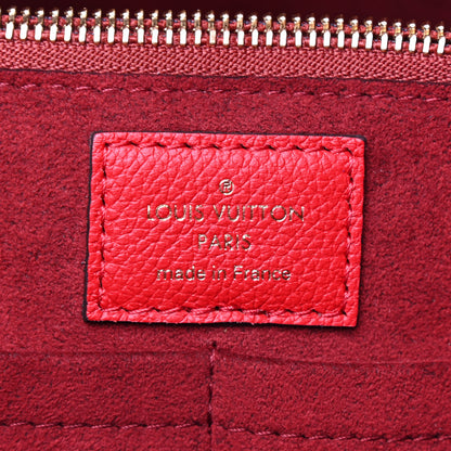 Louis Vuitton Calfskin Monogram Kimono Tote Cherry 6 of 9