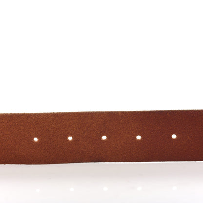 Gucci Faded Calfskin Double G 40mm Belt 95 38 Cuir 4 of 5
