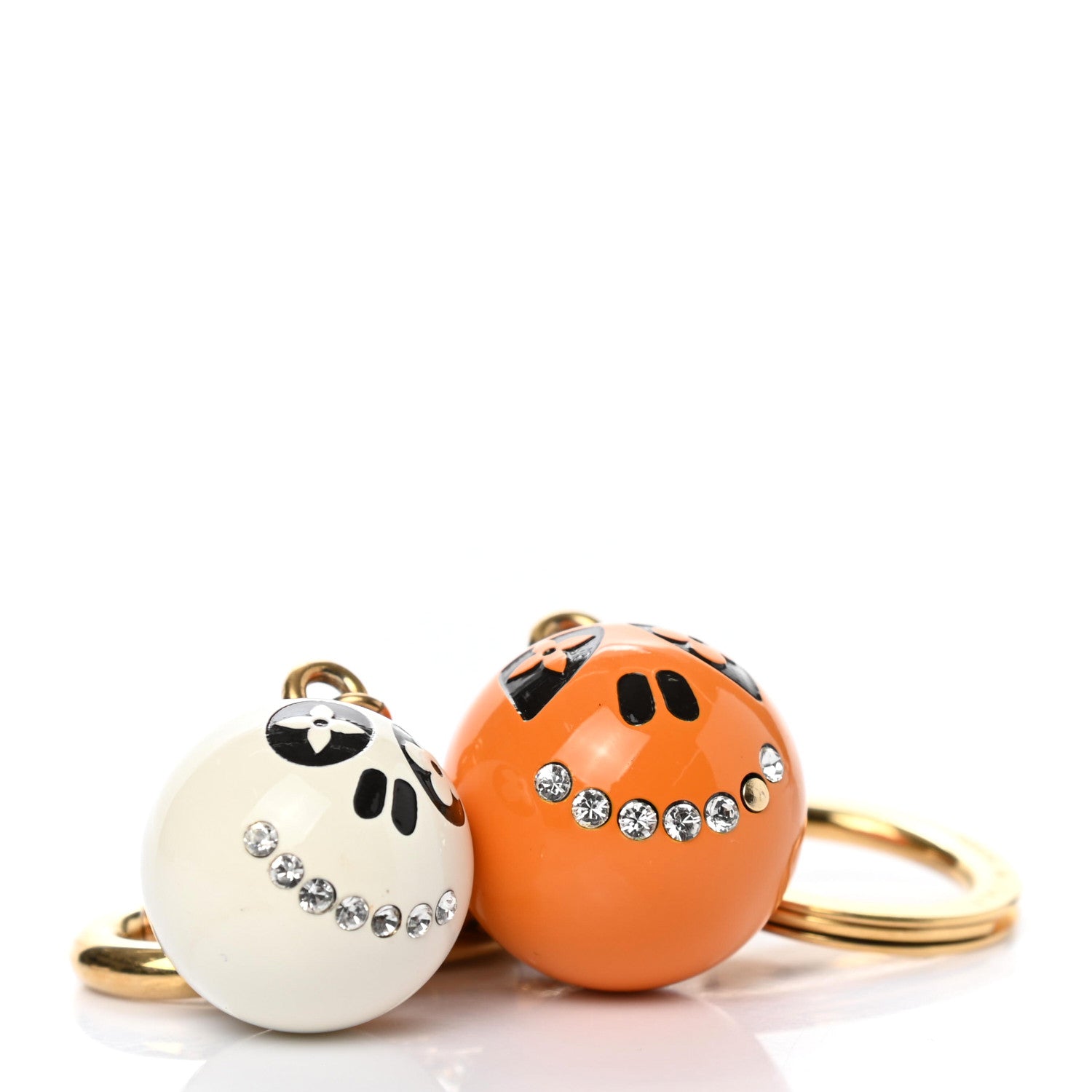Louis Vuitton Halloween Jack and Lucie Key Holder Orange 5 of 5