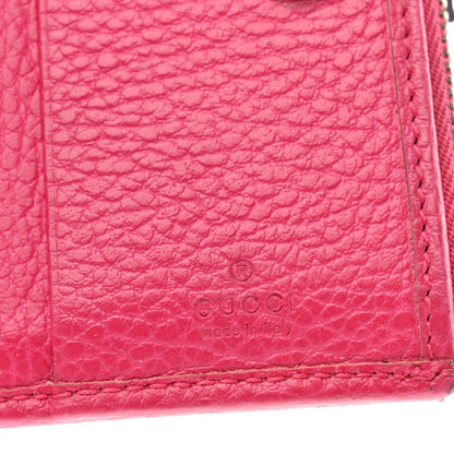 Gucci Dollar Calfskin GG Marmont Compact Wallet Box Pink 6 of 10