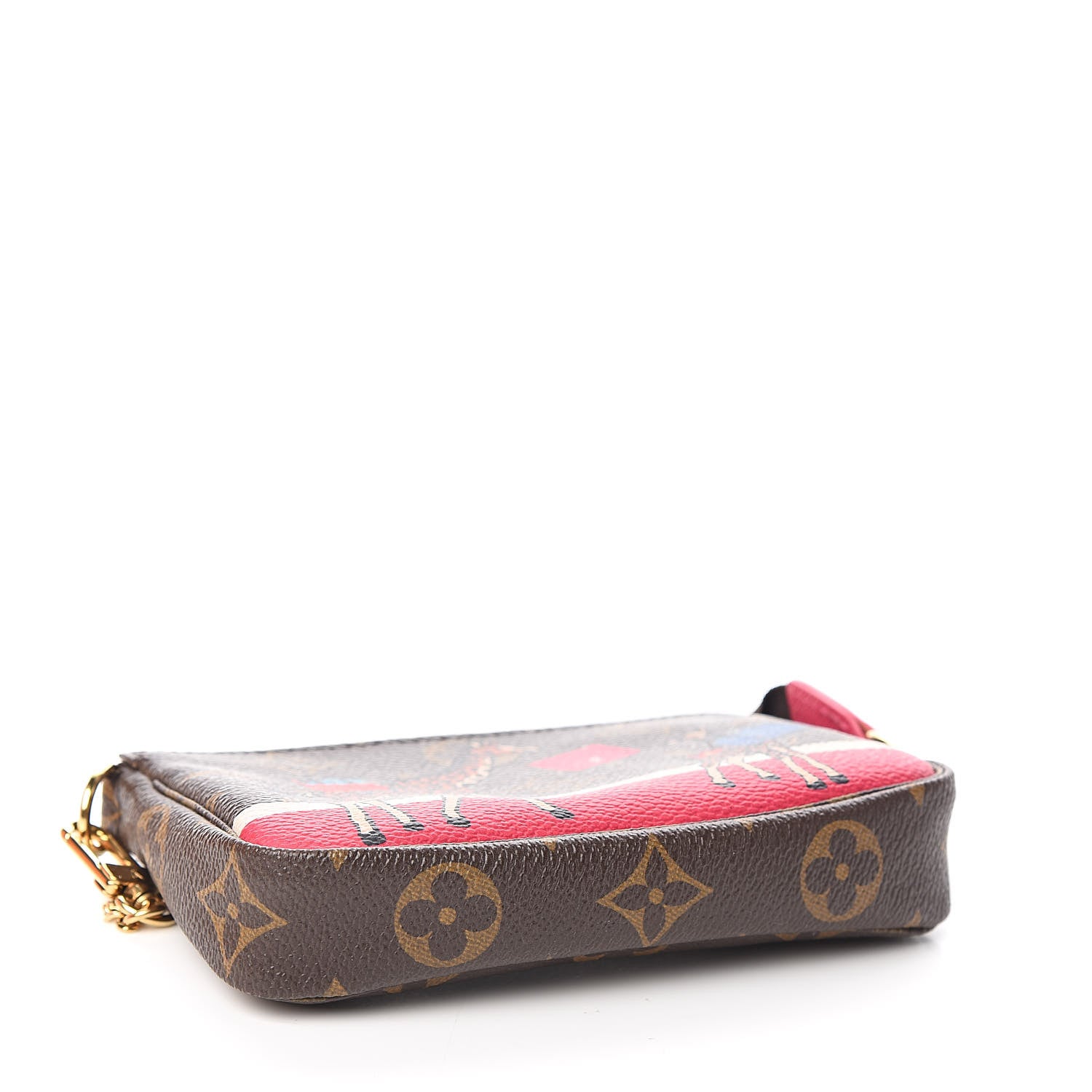 Louis Vuitton Monogram 2017 Christmas Animation Mini Pochette Accessories 4 of 8