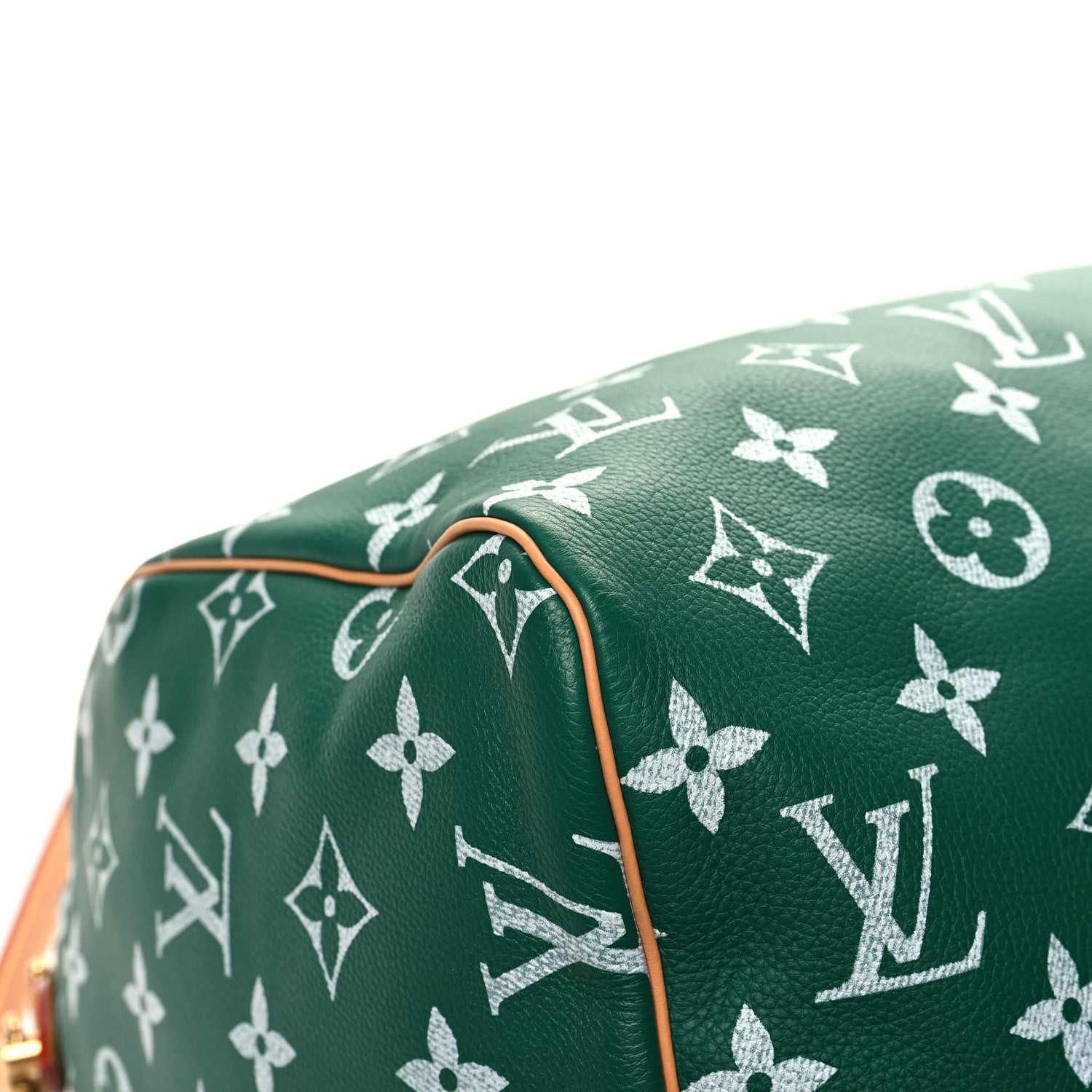 Louis Vuitton Calfskin Monogram Speedy P9 Bandouliere 50 Green 9 of 12
