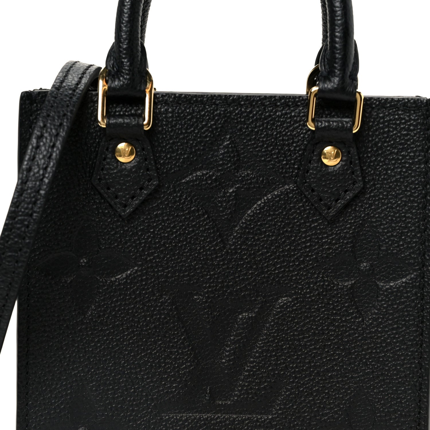 Louis Vuitton Empreinte Monogram Giant Petit Sac Plat Black 7 of 11