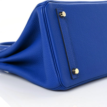 Hermes Togo Birkin 30 Bleu Royal 10 of 14