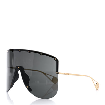 Gucci Acetate Oversized Aviator Star Sunglasses GG0541S Black 1 of 7