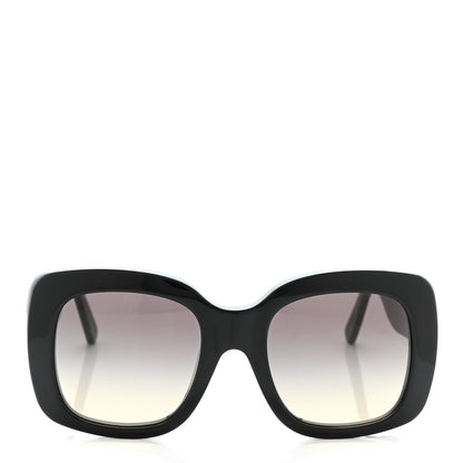 Louis Vuitton Acetate LV Empreinte Square Sunglasses Z1611E Black 2 of 7