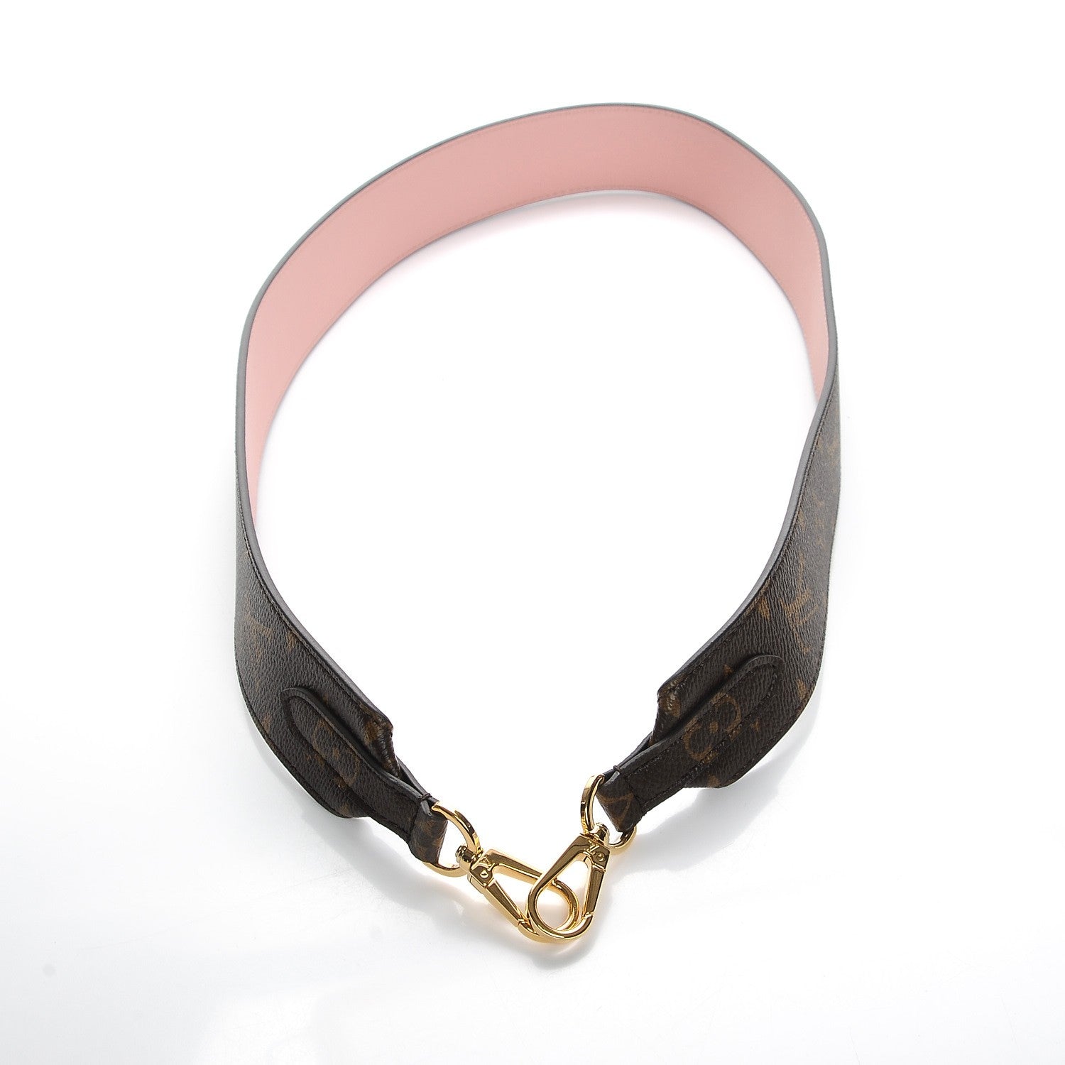 Louis Vuitton Monogram Bandouliere Shoulder Strap Rose Poudre 3 of 6