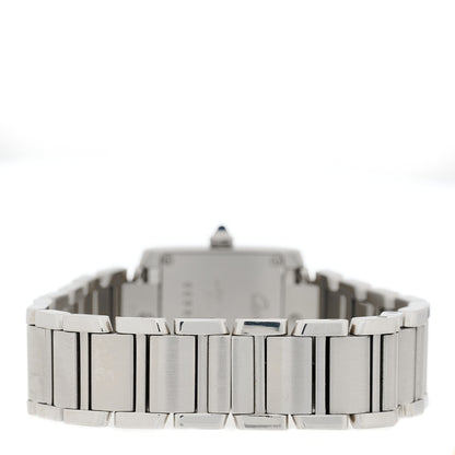 Cartier Stainless Steel 20mm Tank Francaise Quartz Watch 3 of 4