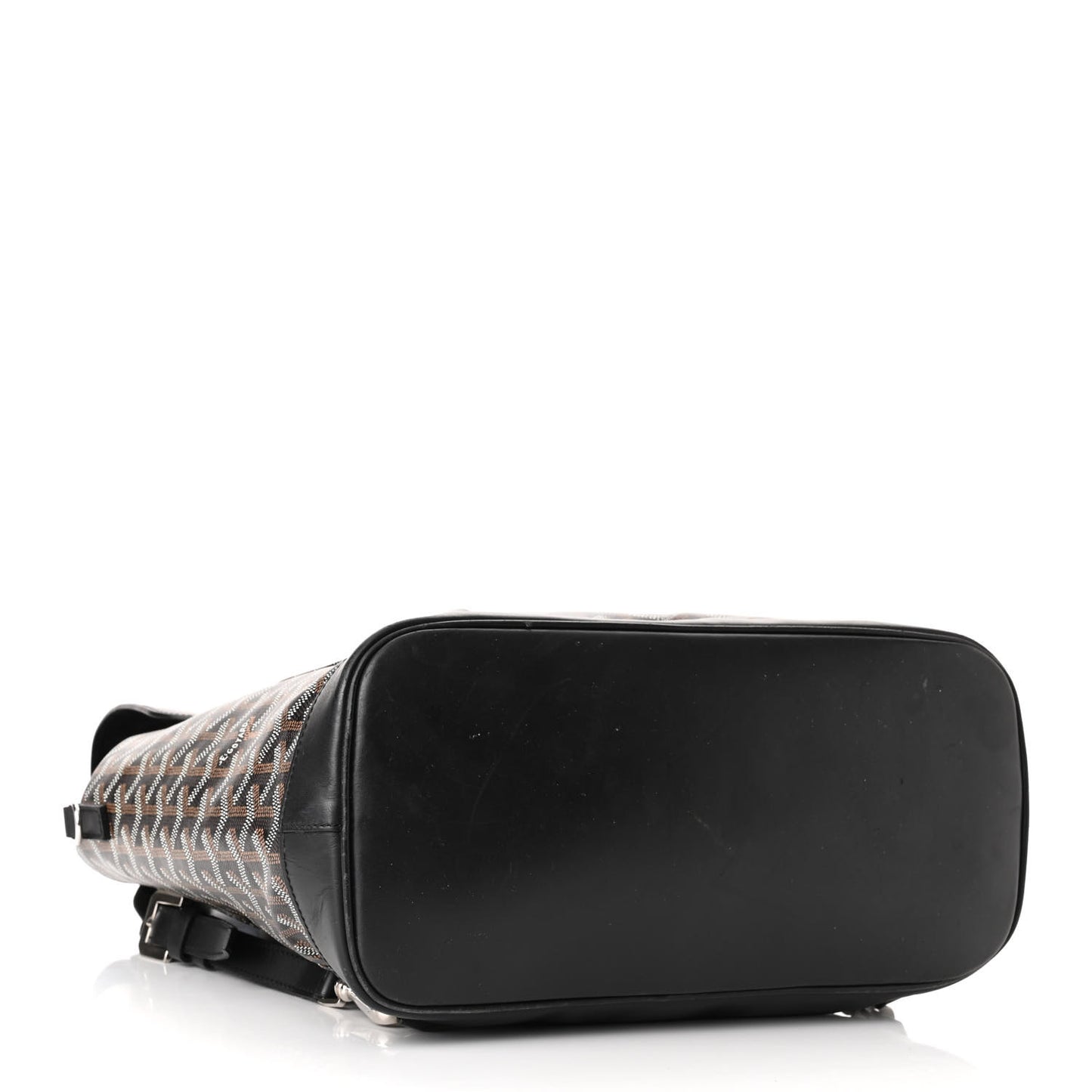 Goyardine Calfskin Alpin MM Backpack Black