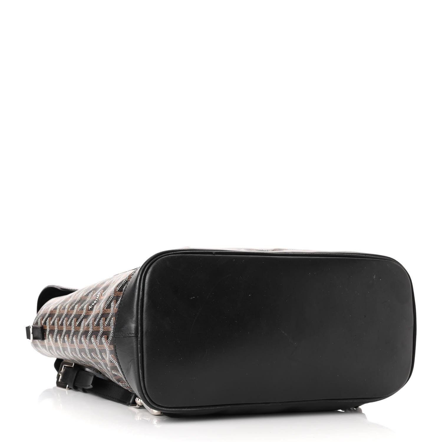 Goyard Goyardine Calfskin Alpin MM Backpack Black 4 of 11