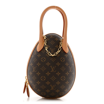 Louis Vuitton Monogram Egg Bag Black 1 of 10