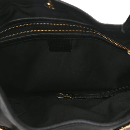 Gucci Calfskin Horsebit 85th Anniversary Hobo Black 4 of 12