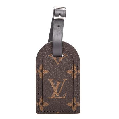 Louis Vuitton Monogram Luggage Tag Black 1 of 3