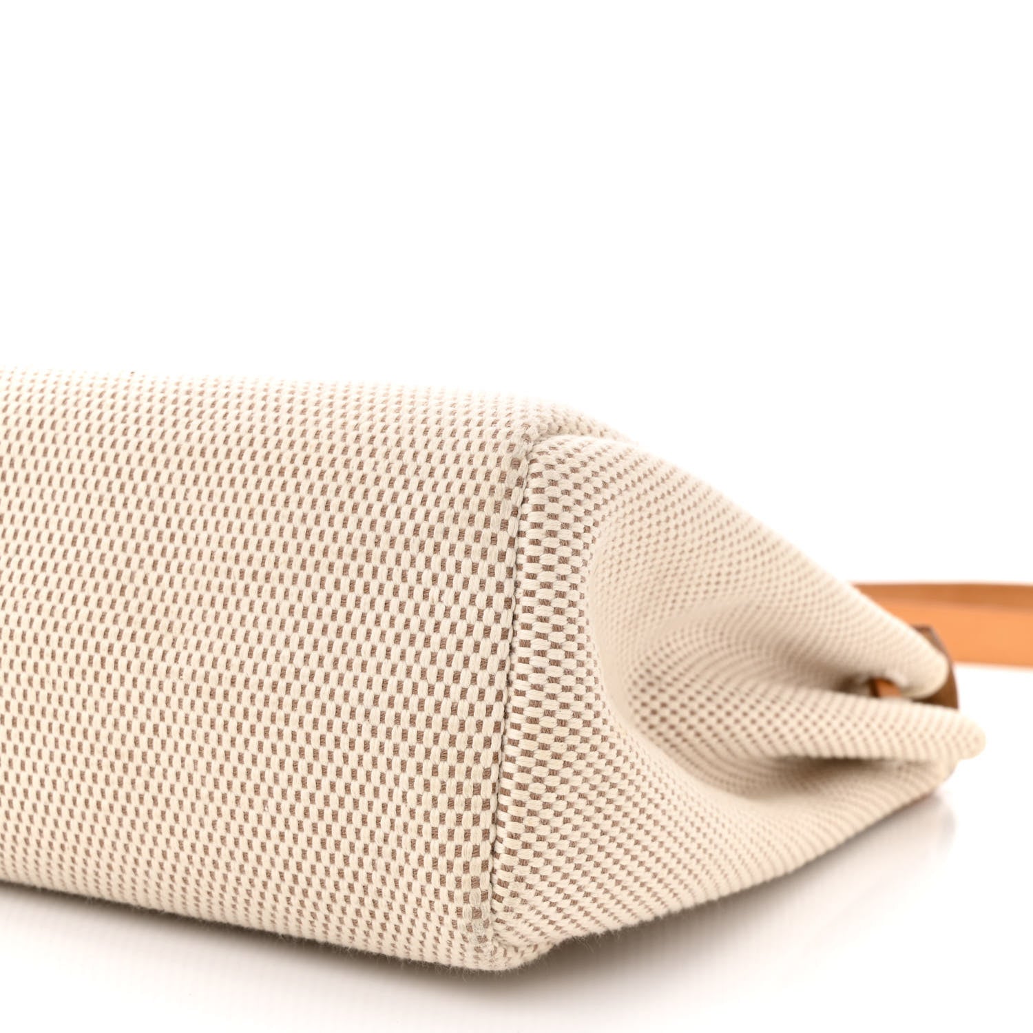 Hermes Toile Vache Calfskin Herbag 40 GM Natural 12 of 14