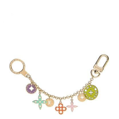 Louis Vuitton Enamel Looping Key Chain Bag Charm Multicolor 1 of 3