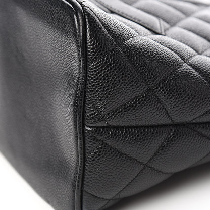 Chanel Caviar Quilted Medallion Tote Black 9 of 10