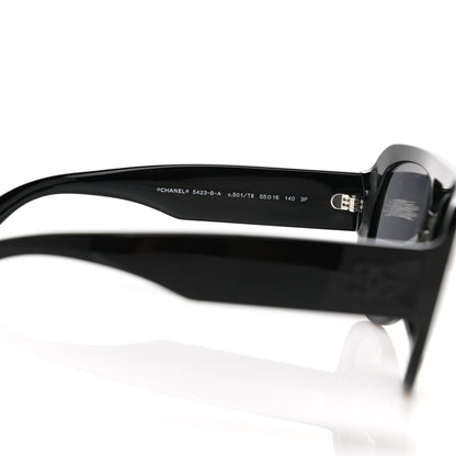 Chanel Resin Polarized Sunglasses 5423-B-A Black 6 of 8