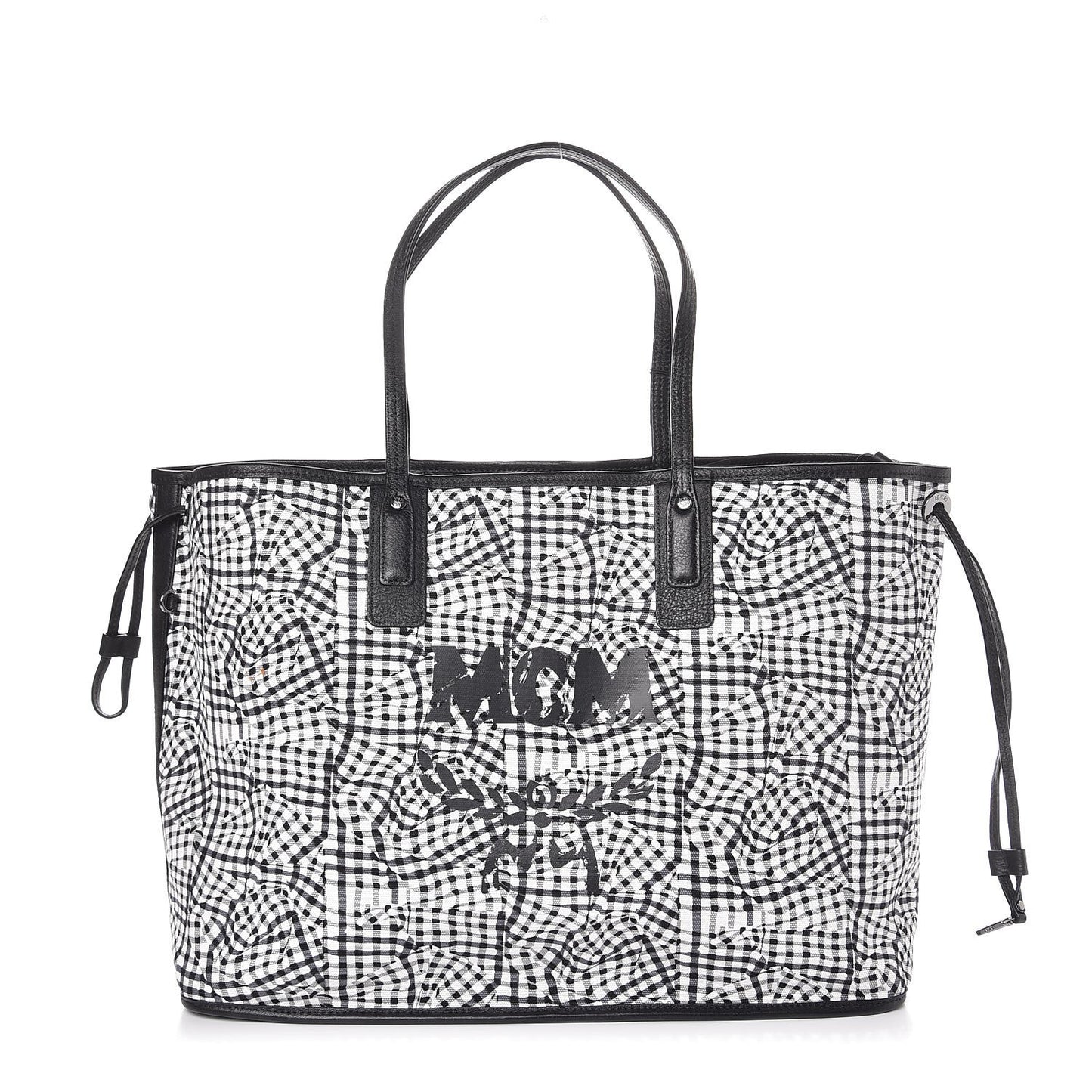 Visetos Large Liz Reversible Shopper Tote Black