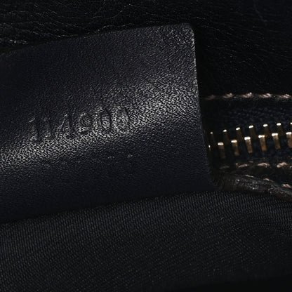 Gucci Calfskin Large Horsebit Chain Hobo Black 6 of 10