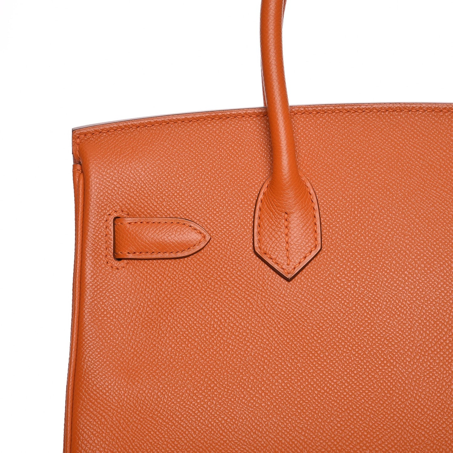 Epsom Birkin 30 Orange