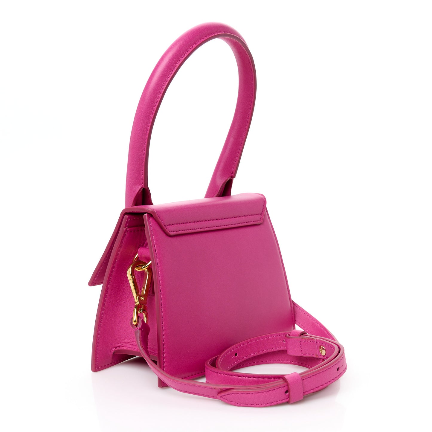 Calfskin Le Chiquito Moyen Dark Pink