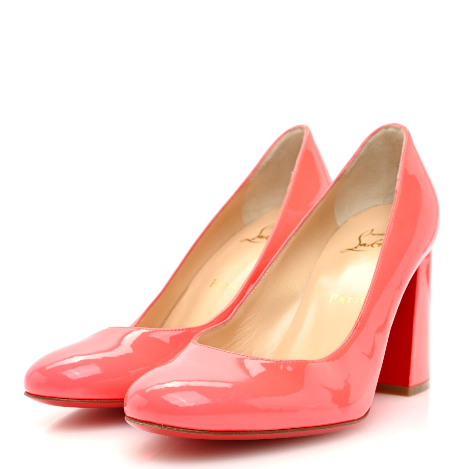 Christian Louboutin Patent Baobab 85 Pumps Smoothie 37.5 3 of 7