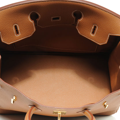 Hermes Togo Birkin 35 Gold 7 of 10