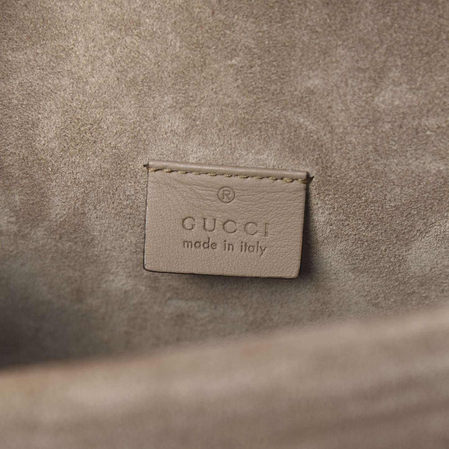 GG Supreme Monogram Mini Dionysus Shoulder Bag Taupe