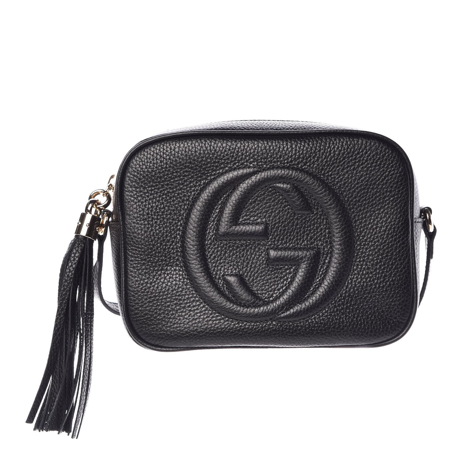 Gucci Pebbled Calfskin Small Soho Disco Bag Black 1 of 9