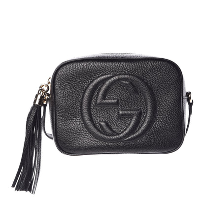 Gucci Pebbled Calfskin Small Soho Disco Bag Black 1 of 9