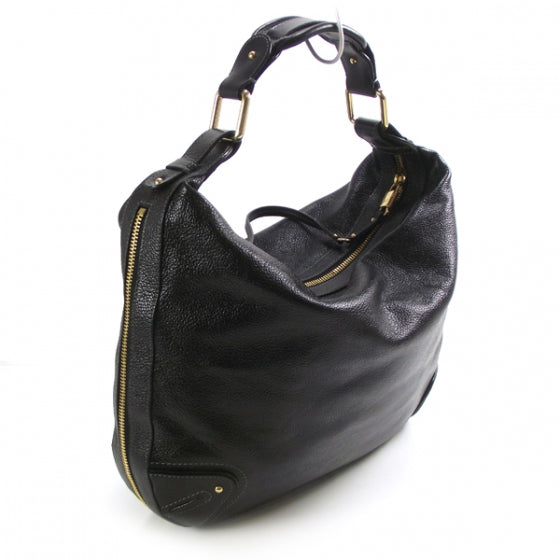 Leather Courtney Bag Black