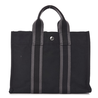 Hermes Canvas Fourre Tout PM Black 1 of 9