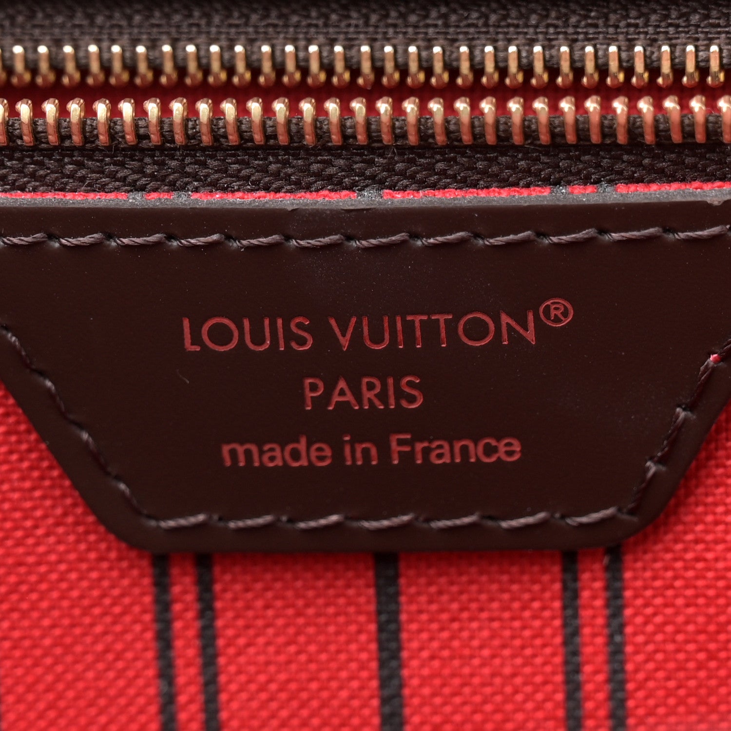 Louis Vuitton Damier Ebene Neverfull MM 7 of 10