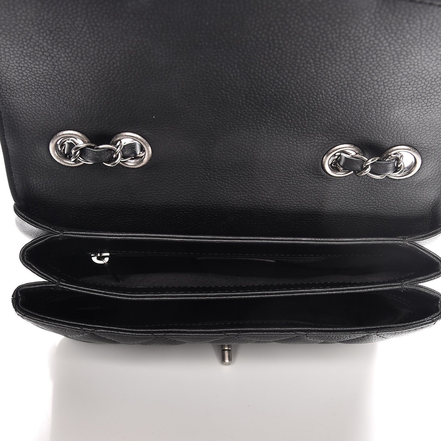 Chanel Caviar All About Flap Bag Black 5 of 7