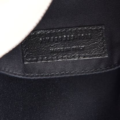 Saint Laurent Lambskin Monogram Small Lou Camera Bag Icy White 9 of 12
