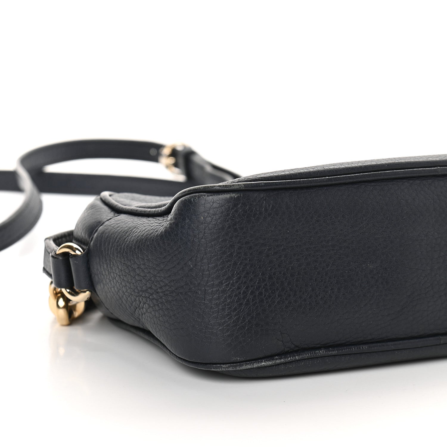 Gucci Pebbled Calfskin Small Soho Disco Bag Black 8 of 12