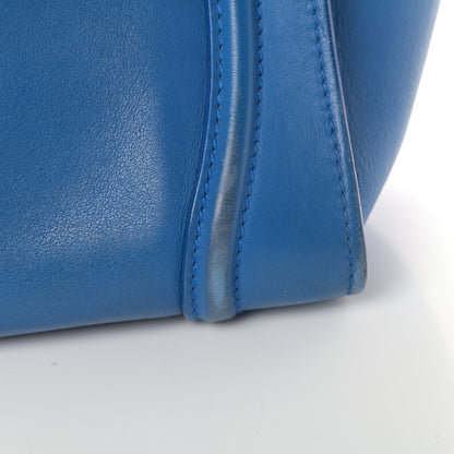 Celine Smooth Calfskin Mini Luggage Royal Blue 20 of 26