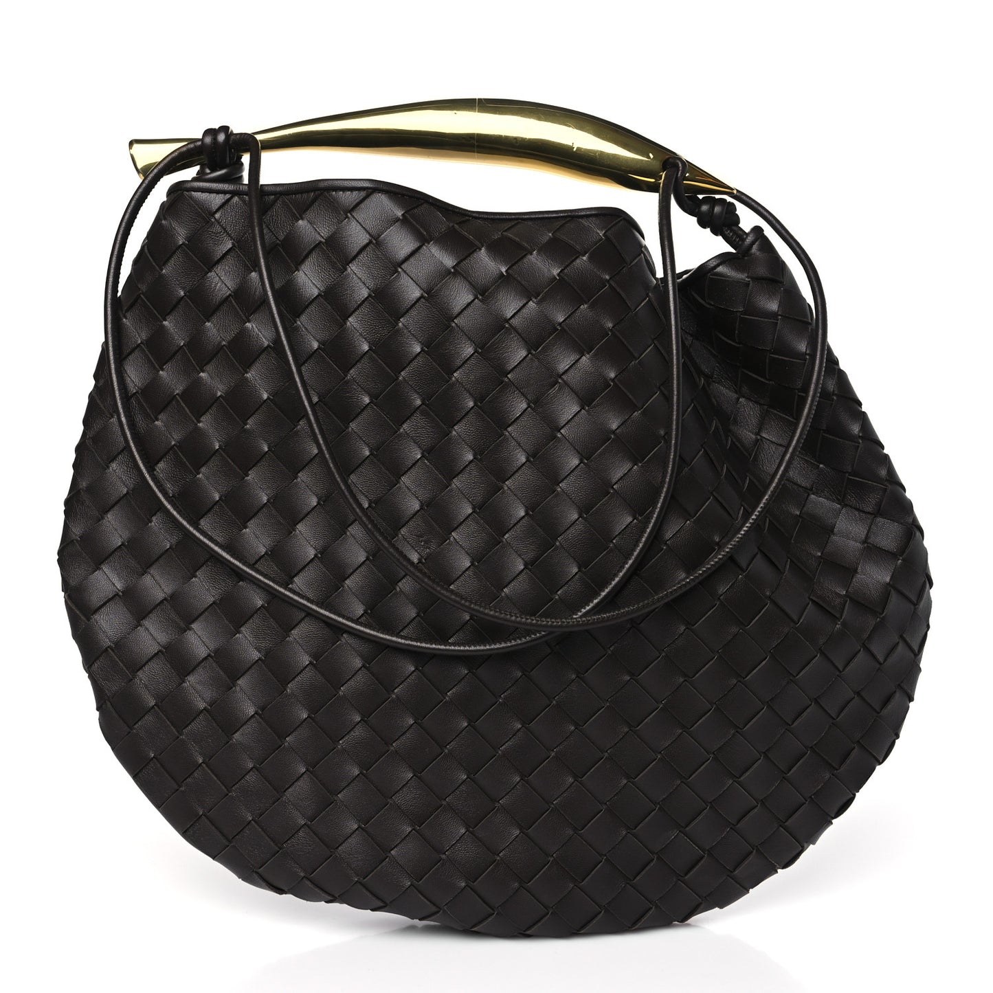 Nappa Intrecciato Medium Sardine Bag Fondant