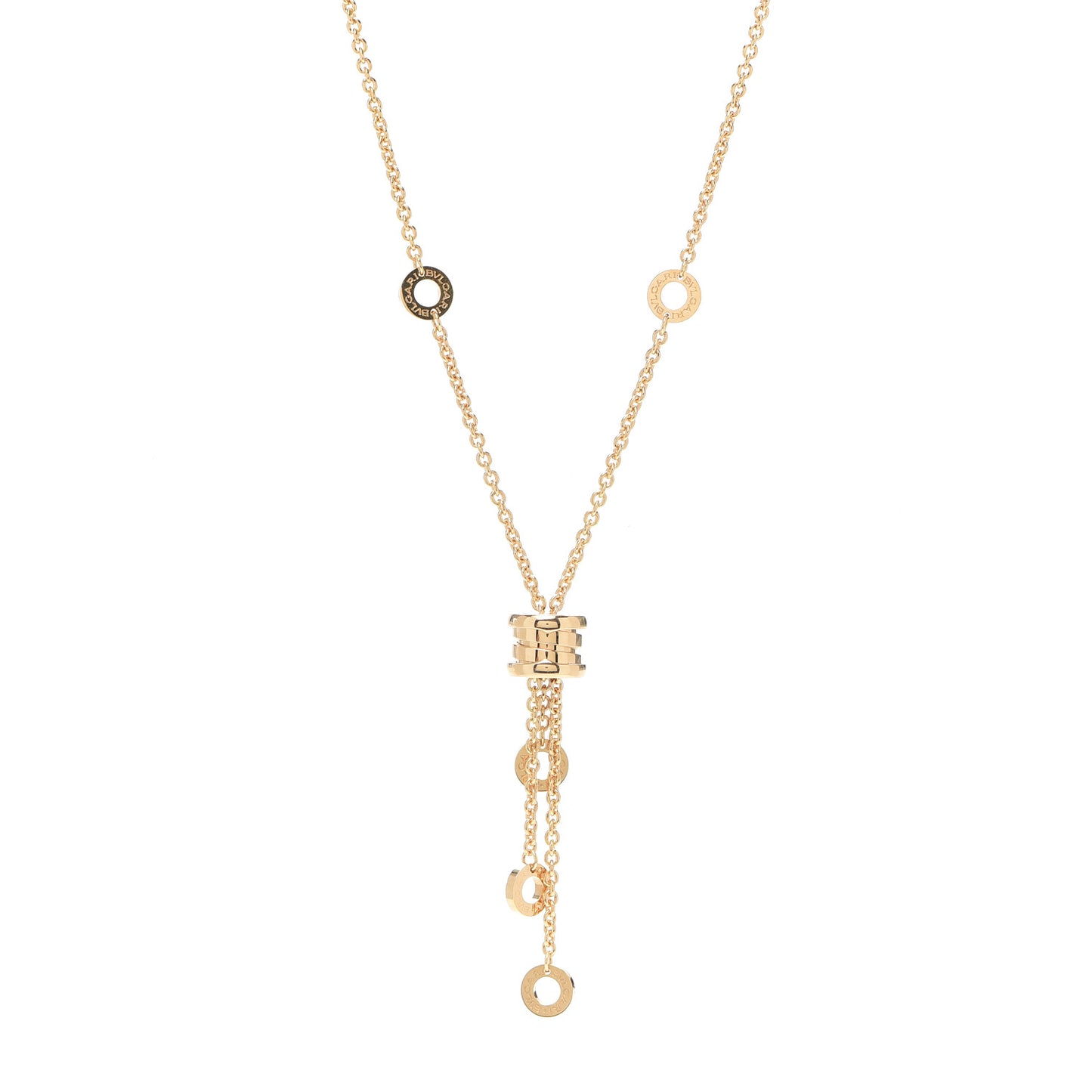 18K Yellow Gold B.Zero1 Lavalier Necklace