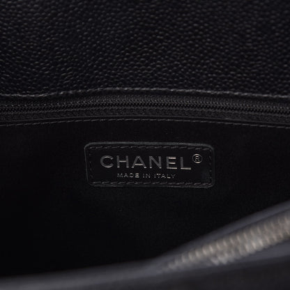 Chanel Caviar Quilted Grand Shopping Tote GST Black 6 of 7