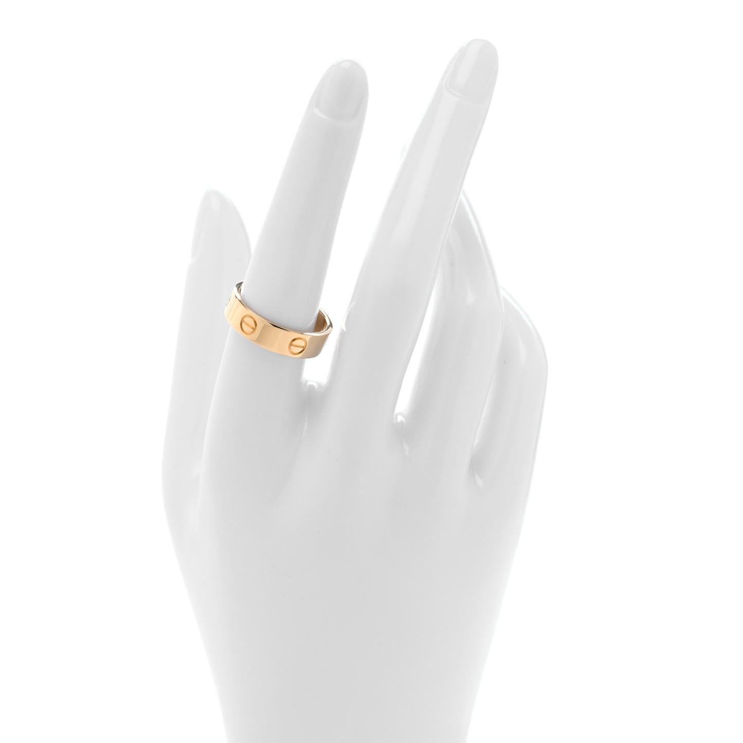 18K Yellow Gold 5.5mm LOVE Ring 57 8