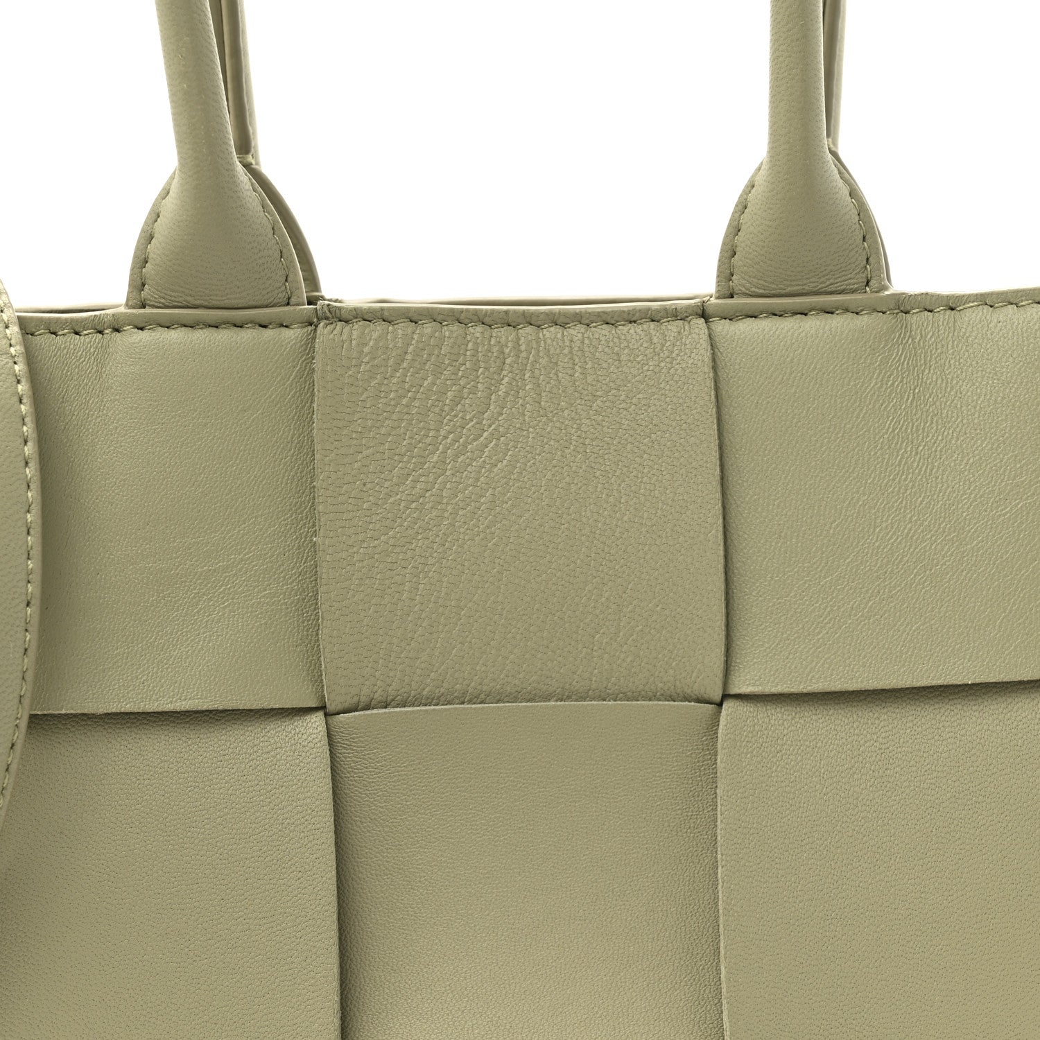 Bottega Veneta Lambskin Maxi Intrecciato North South Cassette Tote Travertine 8 of 10