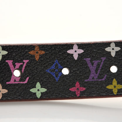 Louis Vuitton Monogram Multicolor Ceinture Belt 70 28 Black 11 of 11