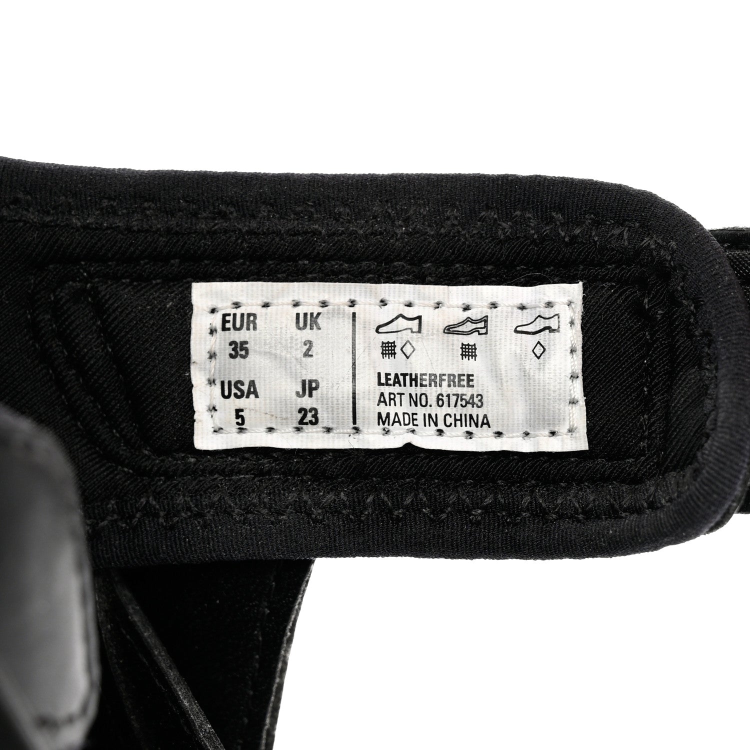 Balenciaga Neoprene Rubber Womens Track Sandals 35 Black 7 of 8
