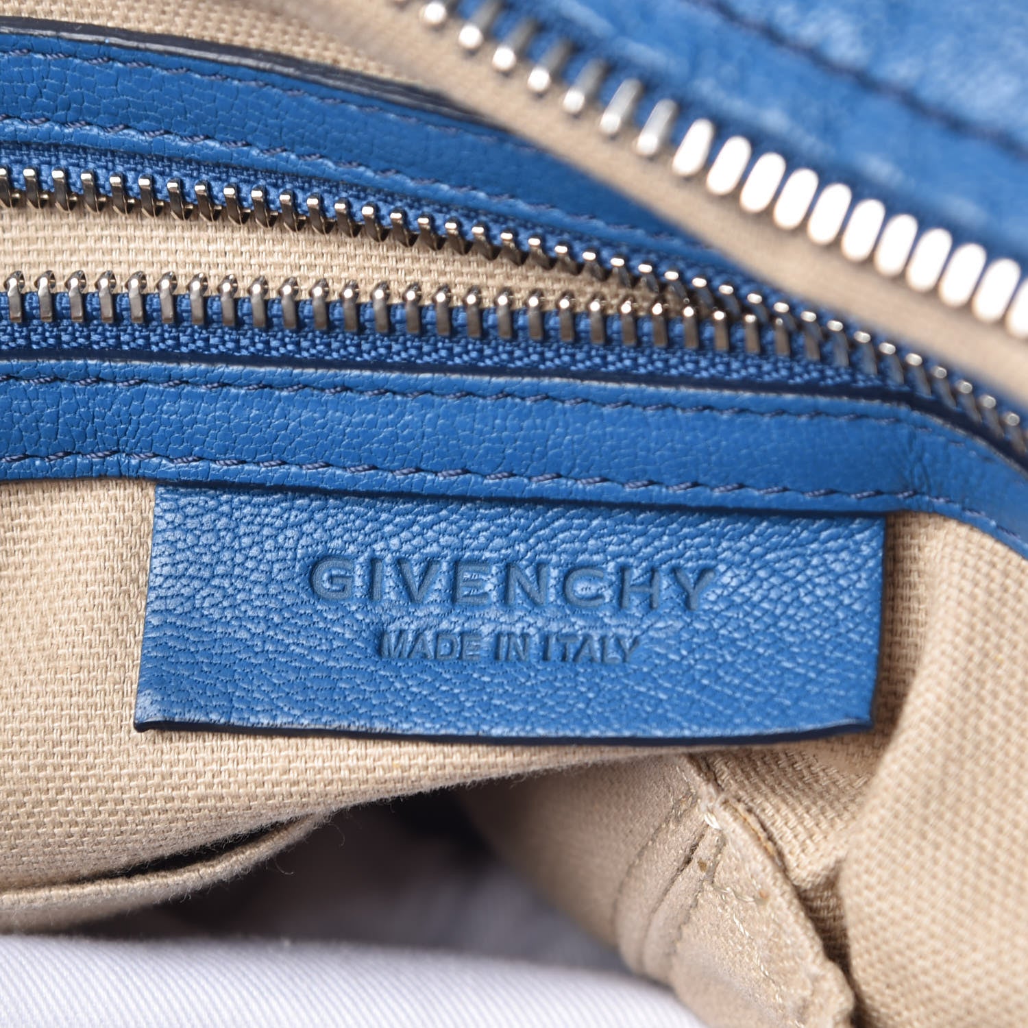 Givenchy Sugar Goatskin Medium Pandora Medium Blue 7 of 11