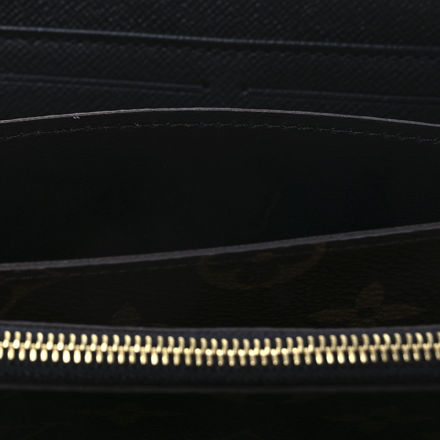 Louis Vuitton Monogram Zippy Retiro Wallet Black 10 of 11