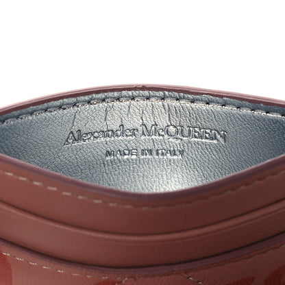 Alexander McQueen Calfskin Graffiti Skull Card Holder 6 of 8